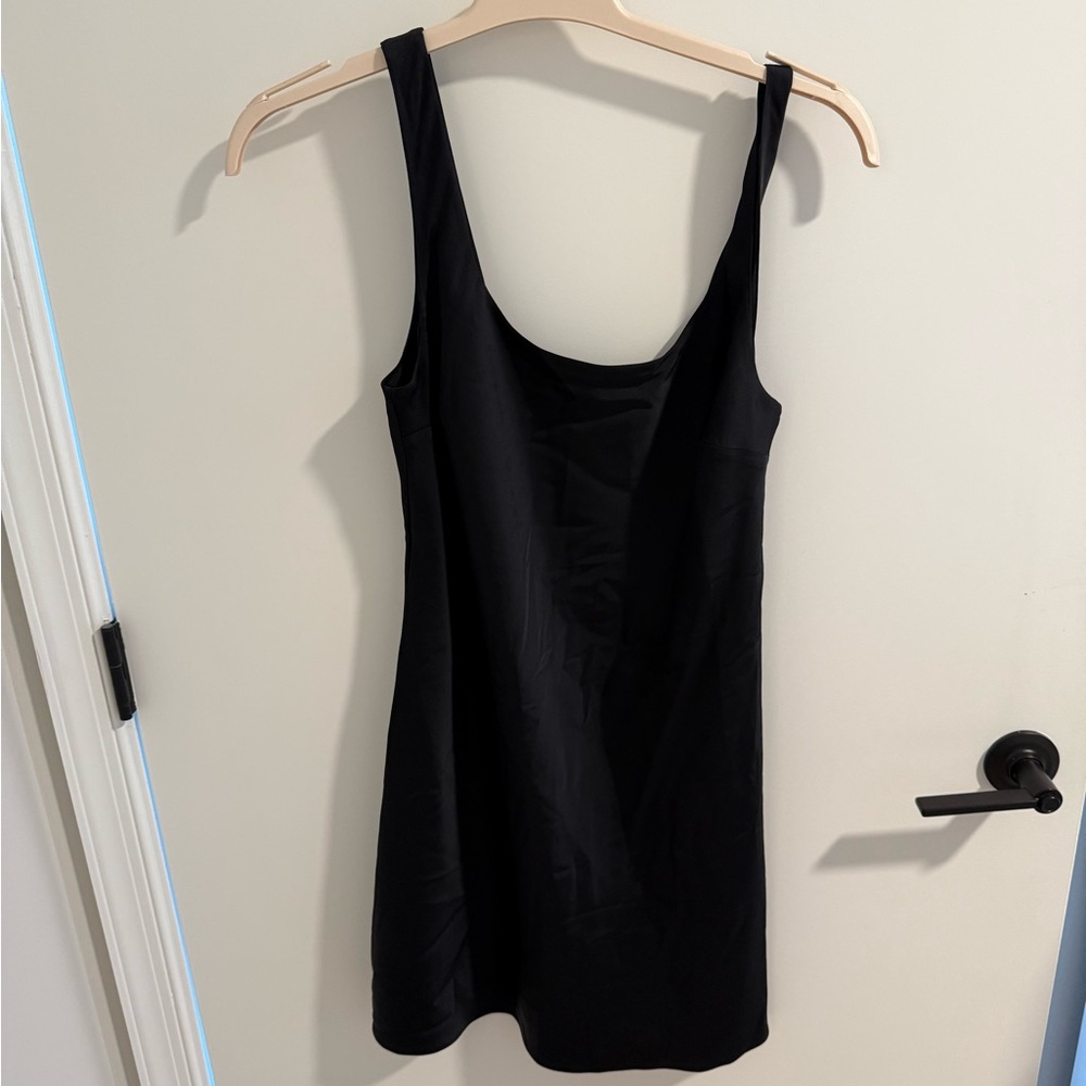 Abercrombie Satin Black Dress